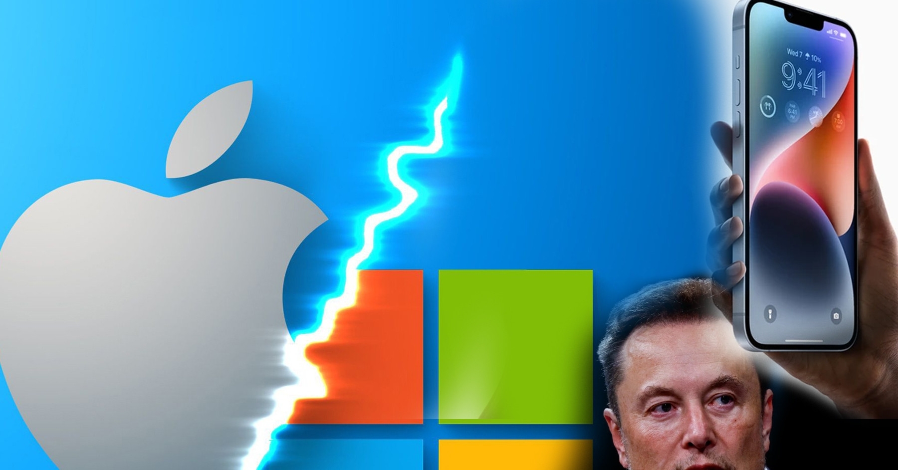 Apple giành lại "ngôi vương" từ Microsoft, Elon Musk dọa cấm iPhone