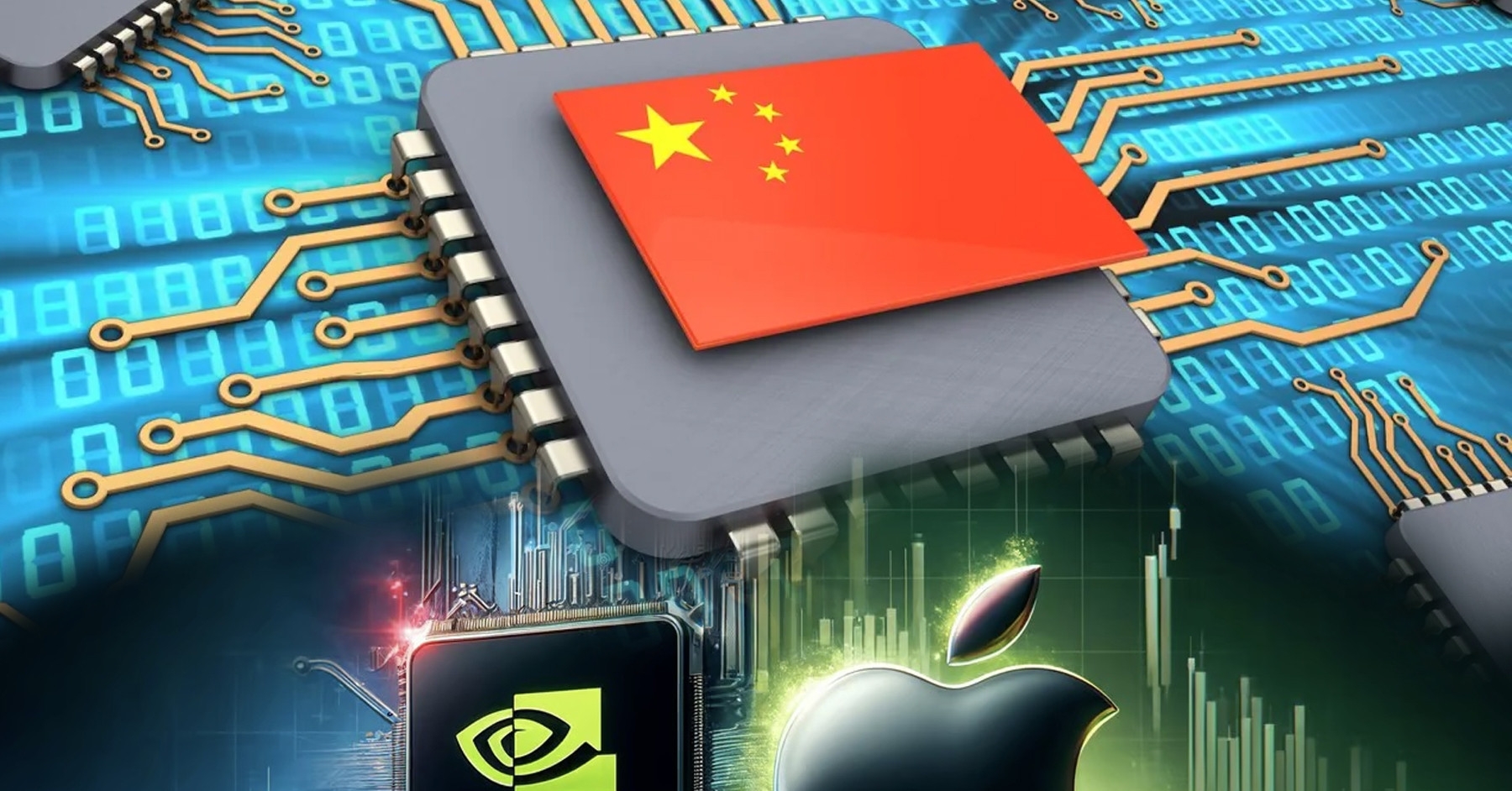 Nvidia vượt Apple, Trung Quốc bị bỏ xa trong cuộc đua bán dẫn