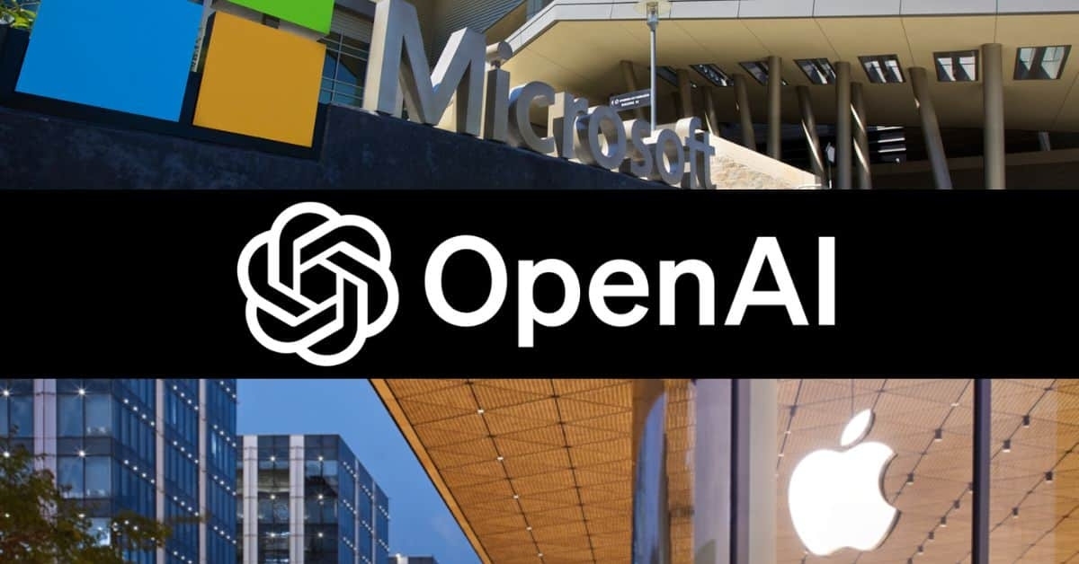 Apple chen chân vào mối quan hệ giữa Microsoft và OpenAI