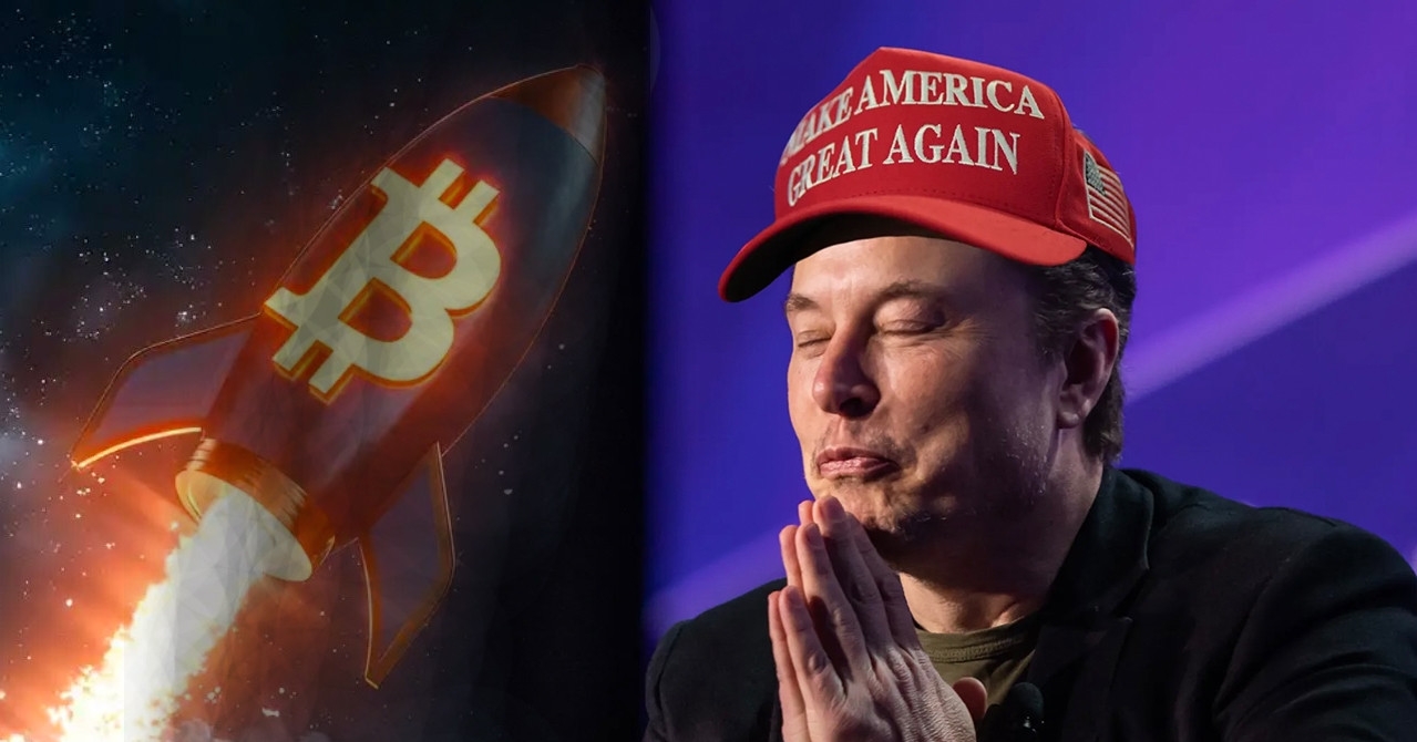 Donald Trump đề cử Elon Musk vị trí bộ trưởng, Bitcoin tăng giá "điên rồ"