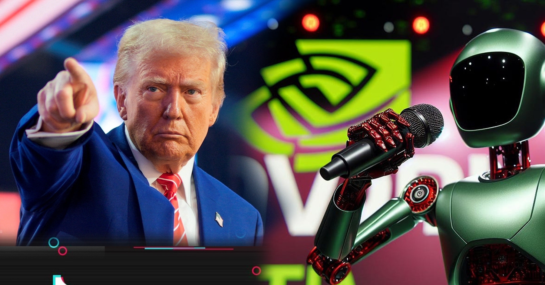 Tổng thống Trump "cứu" TikTok, Nvidia đặt cược vào robot